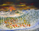 PRECIOUS MOUNTAINS ...PRECIOUS WATER. Acrylic on canvas.100 cm Wx 80  cm H. 09.2022.jpg