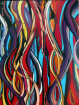 Color puzzle 1a. Acrylic on canvas. 80 x60 cm. 11.10.2018