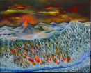 pour Mountains... our Water. Acrylic on canevas. 100 cm W x 80 cm H.  09.2022.jpg