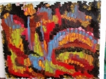 Passion de couleurs 50/40cm sur canevas