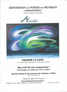 Invitation Expo La CAVE 28.05.2014