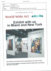 Photo Exhibition Miami New York 2017